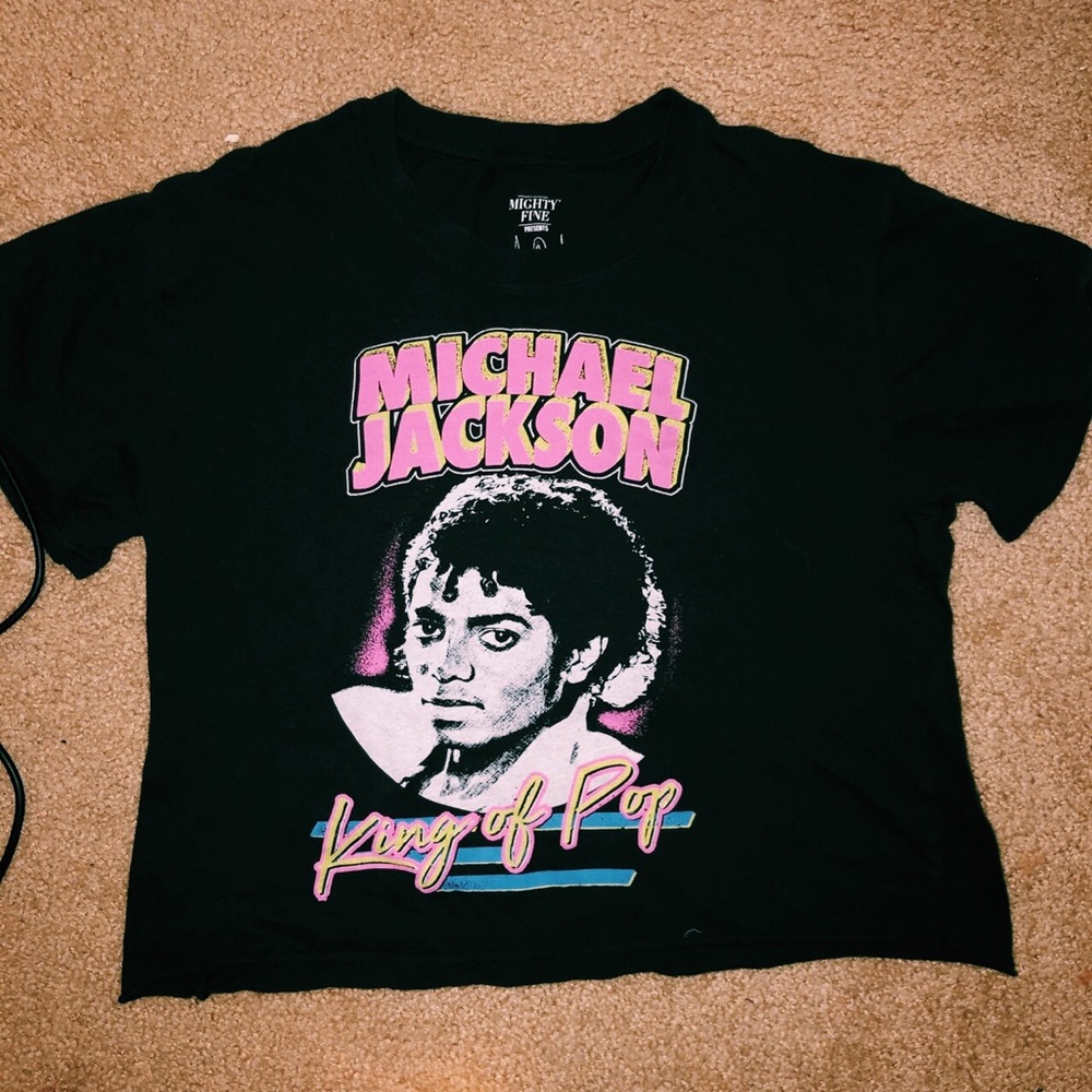 Vintage Michael Jackson cropped top!